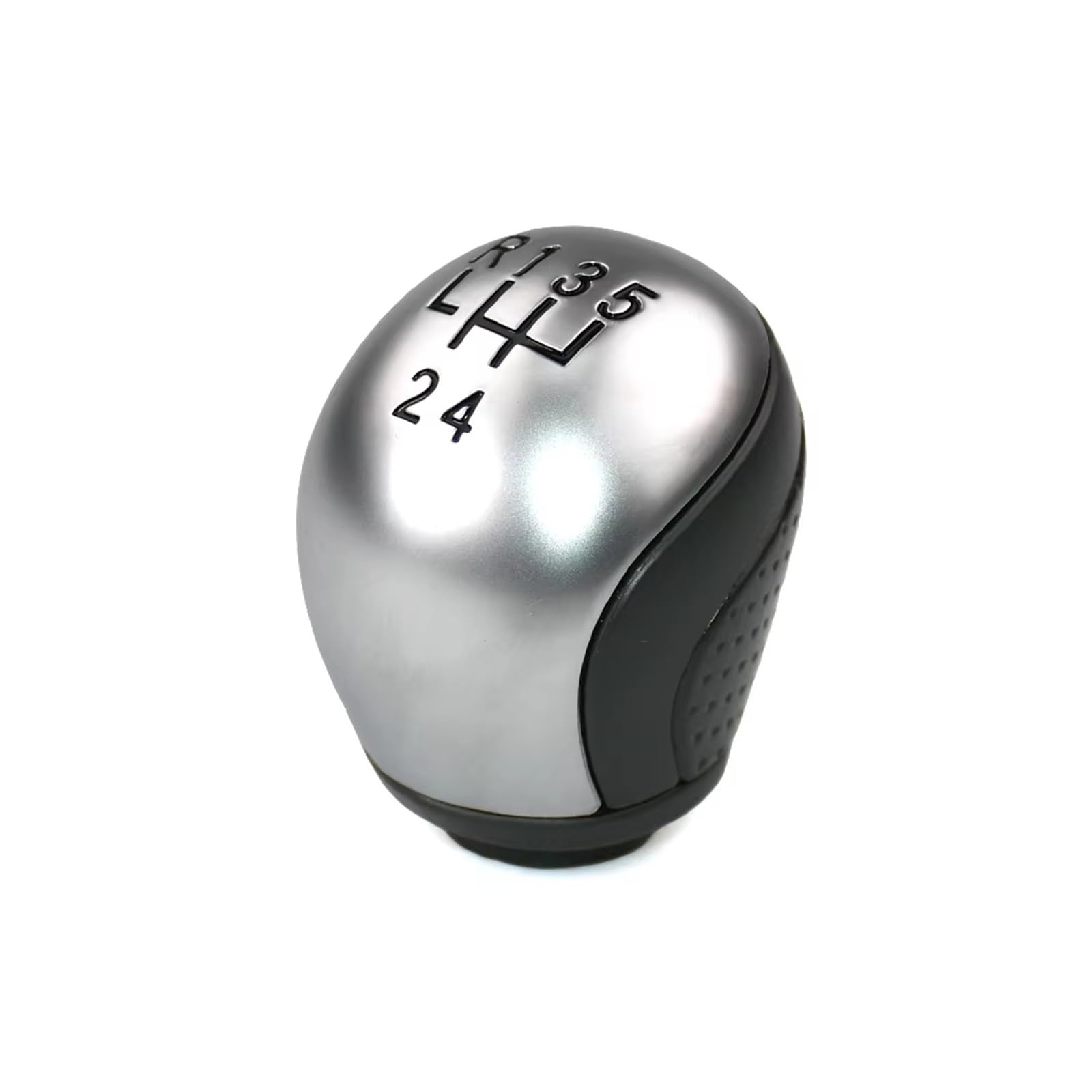 GHQFROP Transmission Gear Shift Knob for Peugeot 407 for RCZ 5 6 Speed Gear Stick Shift Knob Manual Car Shifter Lever Car Gear Stick Knob(5 Speed)