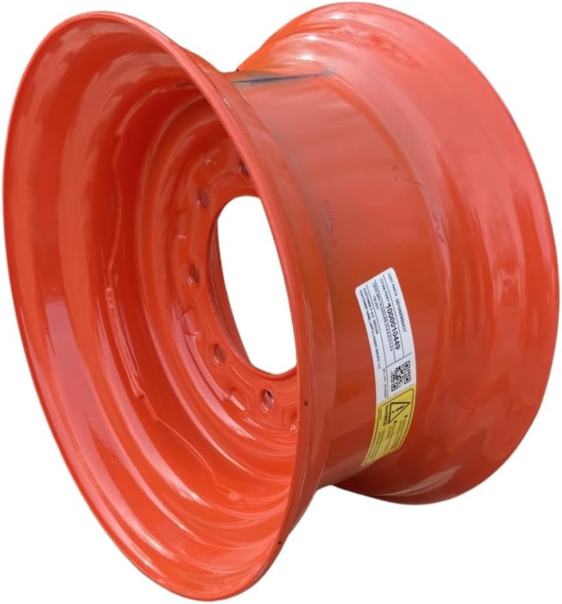 (1) 10-16.5 8-lug Rim for Bobcat-16.5x8.25,8 TITAN EW USA Skid Steer Wheel/Rim for Bobcat & more -8 bolt, 5.13" back spacing- fits 10X16.5 Tires