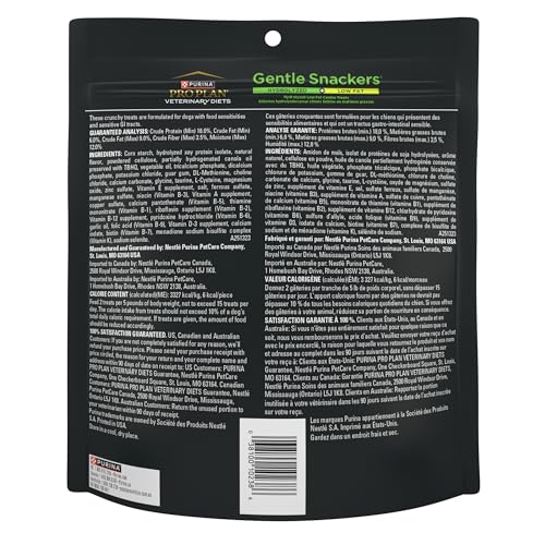 Purina Pro Plan Veterinary Diets Gentle Snackers Dog Treats, 8 oz Pouch - image 8