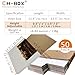 CH-BOX 50 Pack Vinyl Record Shipping Mailing Box Mailers, 12.5