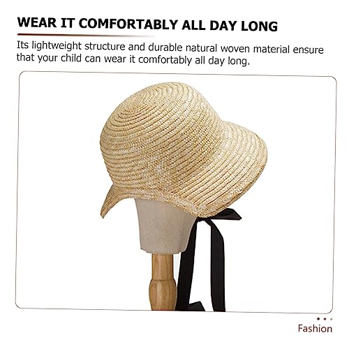 BESPORTBLE Wide Brim for Summer Outdoor Activities Stylish Sun Protection for Western Parties Gardening and Beach Fun Lightweight and Durable Design for Boys Khaki4