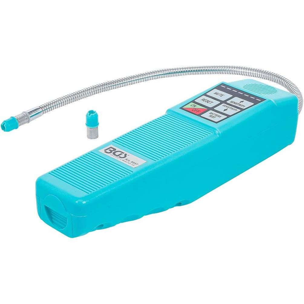 Detector de fugas de gas de aire acondicionado - 18,6 x 6,8 x 32,2 cm - Alta sensibilidad y fiabilidad - Seguridad óptima - D-Work