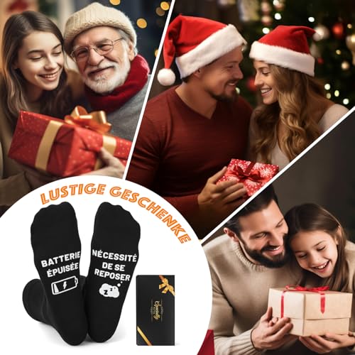 Chaussettes Humoriste Chaussettes Humoristiques Pour Homme - Cadeau Original (Fête Des Pères/Anniversaire) Cadeaux Fête Des Pères