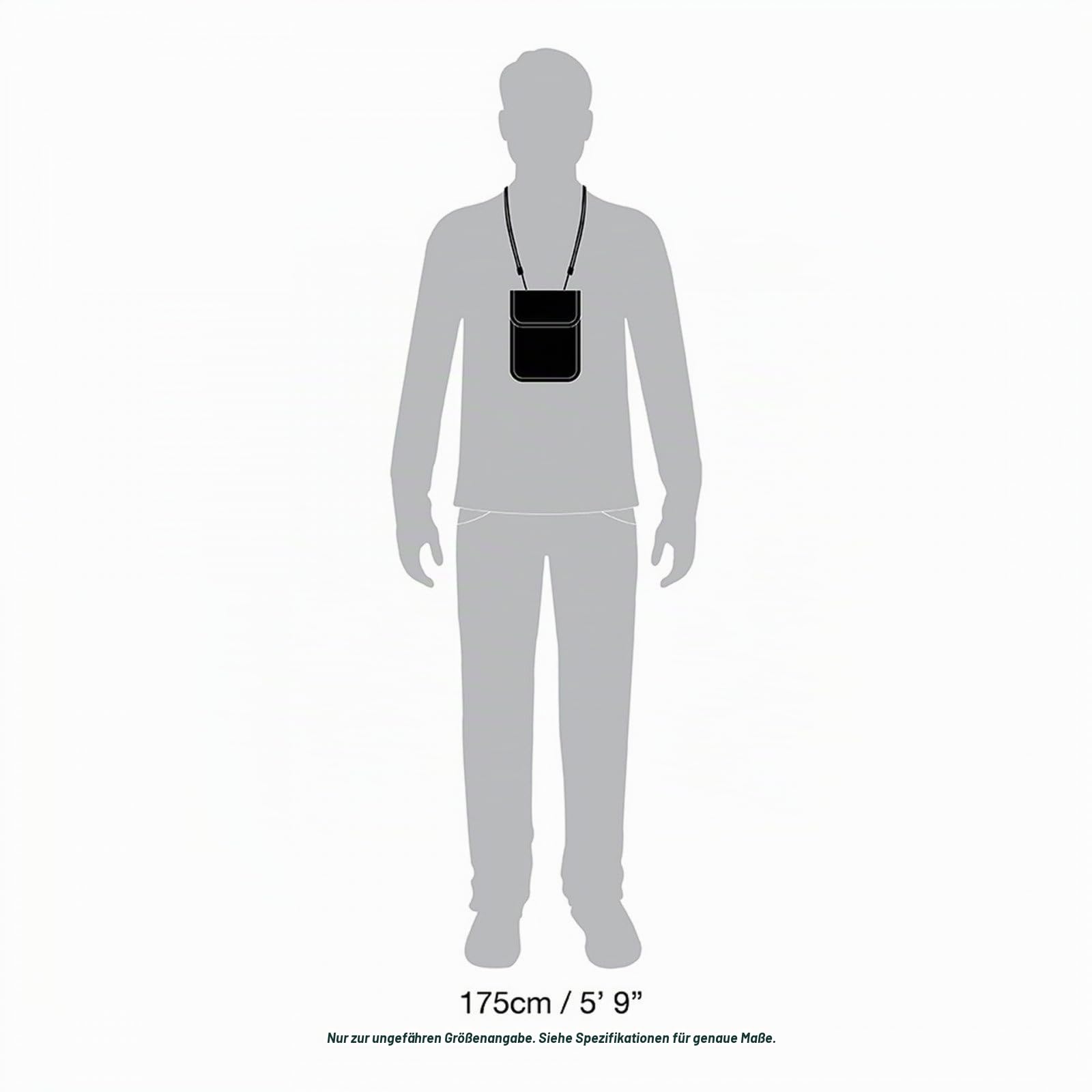 Pacsafe Coversafe X75 Anti-Diebstahl RFID Blocking Brustbeutel