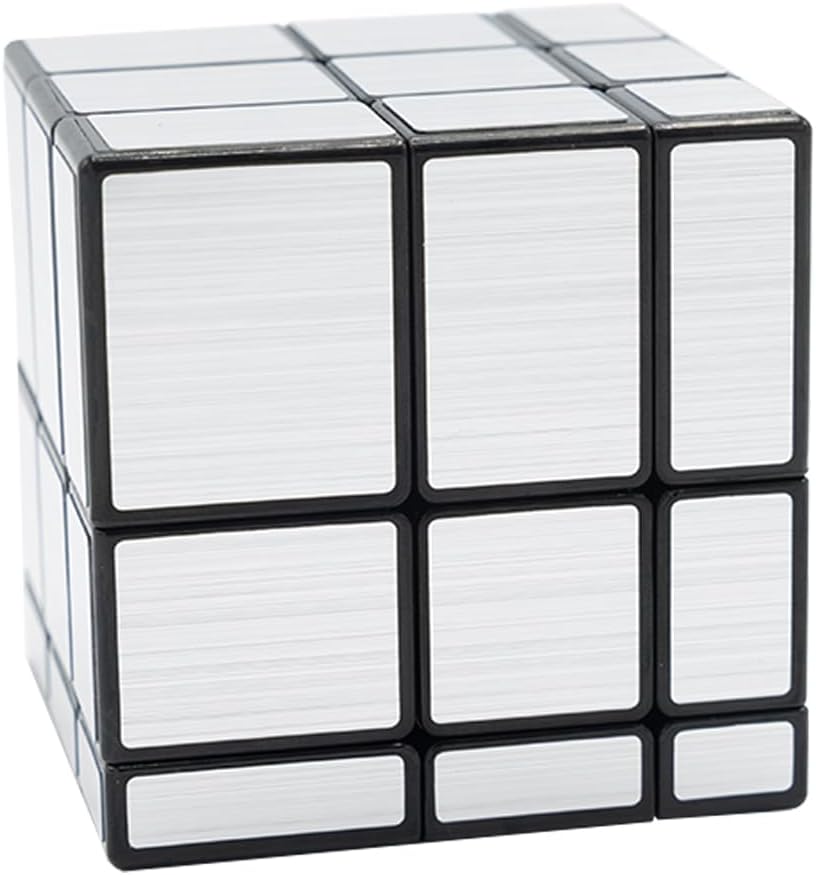 Magic Cube Puzzles Toys Classics Cube for Kids & Adults (Mirror Cube)