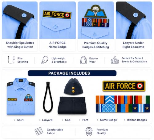 Image of Raj Costume Freedom Fighter Costume for Kids | Independence Day Fancy Dress | Patriotic School Function Dress | Boys & Girls