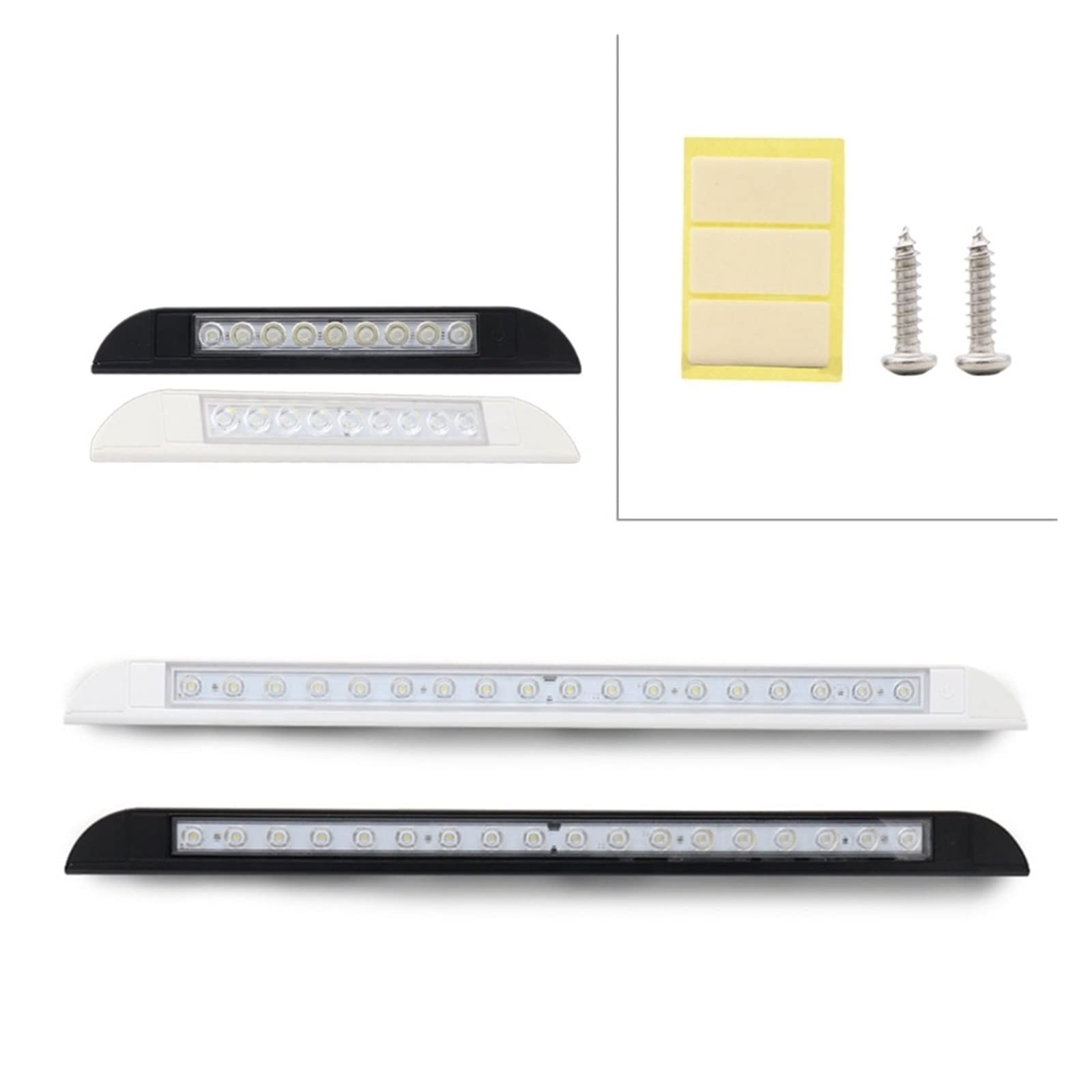 Lampada da esterno for rimorchio Lampada da tenda a LED 12-28V for lampade da parete interne for roulotte RV Attrezzatura da campeggio for esterni(W18)