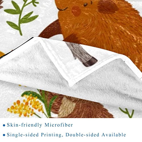 Couverture microfibres de qualité supérieure imprimé faune sauvage - 3