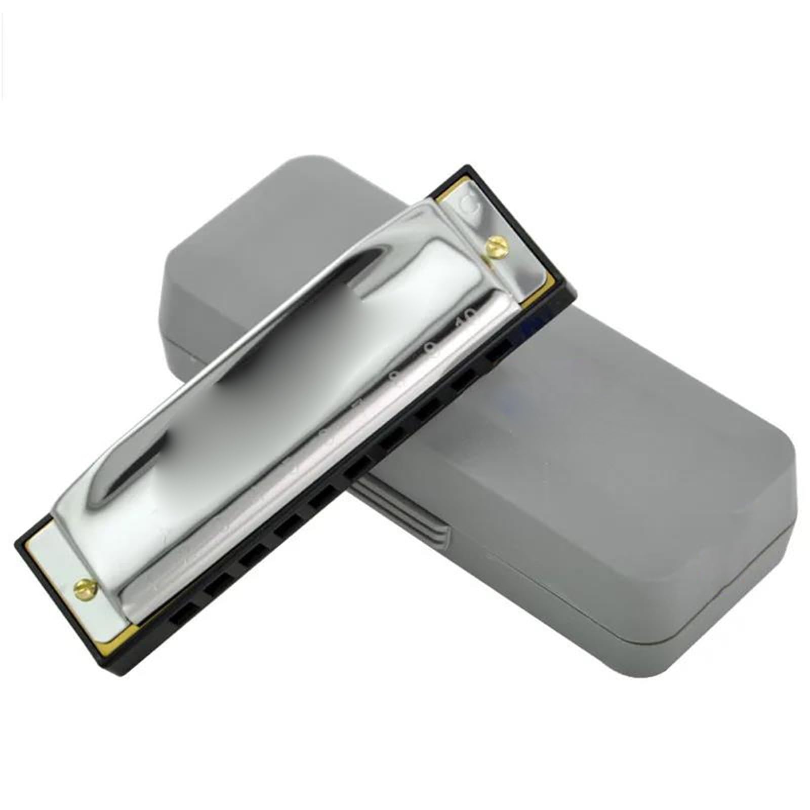Diatonische Mundharmonika Mit 10 Löchern Standard-Diatonische Mundharmonika Mit 10 Löchern Blues Harp Dur C, D, A, E, F, G(F Tone)