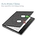 CaseBot Case for Kindle Oasis (Previous 9th Generation, 2017 Release) - Super Slim Lightweight Protective Cover with Auto Wake Sleep (Not Fit All-new Kindle Oasis 10th Generation, 2019), De-Charcoal