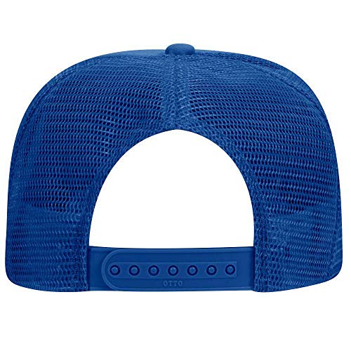 Image of OTTO Polyester Foam Front 5 Panel Pro Style Mesh Back Trucker Hat