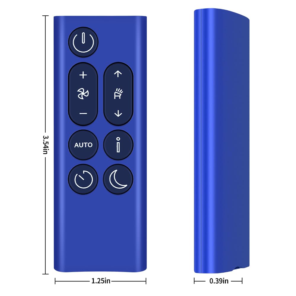 Telecomando di ricambio per purificatore Dyson Big+Quiet Formaldeide BP04 BP03 purificatore d'aria, blu di Prussia, purificatore d'aria telecomando