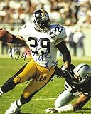 Autographed Barry Foster '2x Pro Bowl' Pittsburgh Steelers 8x10 Photo W COA