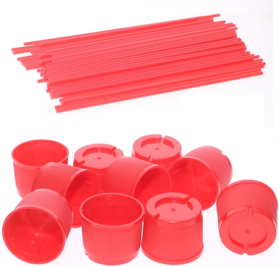100PCS Spray Can Straws,Plastic Replacement Spray Can