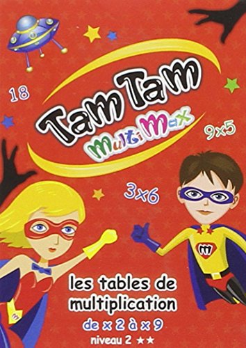 Tam Tam multimax 2 - les tables de multiplications de x2 à x9