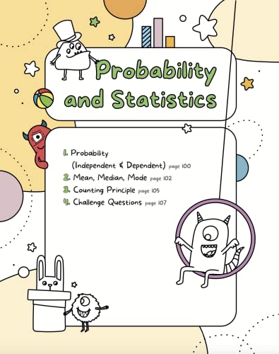 Math Practice Workbook Grades 6-8: 1000+ Questions You Need to Kill in Middle School by Brain Hunter Prep (Arithmetic, Algebra, Geometry, Measurement, ... more in Kill It Series by Brain Hunter Prep) - Image 5