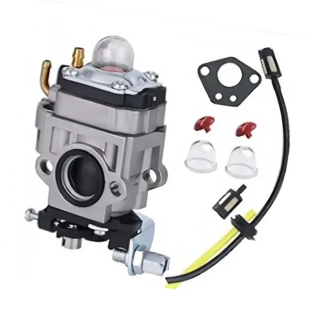 Kit de carburador con Junta y Bomba de cebado for cortacésped de 52 CC, 49 CC y 43 CC.