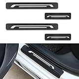 ④Einfach zu installieren: Vergewissern Sie sich vor dem Gebrauch, dass sich auf der Türoberfläche kein Staub oder Wasser befindet. Entfernen Sie das Papier hinter dem Aufkleber und kleben Sie es direkt auf die Türschwelle des Autos.Ein kleiner Schaber kann verwendet werden, um die Oberfläche des Aufklebers zu glätten. Wenn Sie reinigen müssen, wischen Sie es einfach mit einem Tuch ab und es wird sehr sauber.