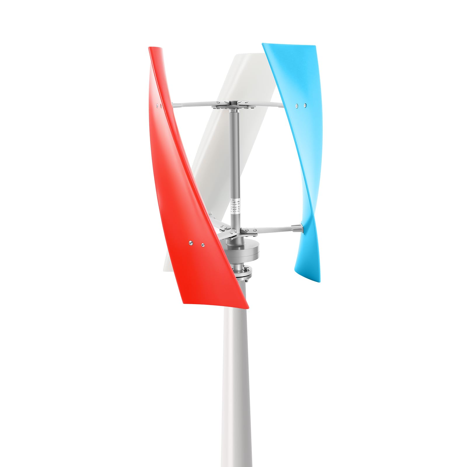 Générateur d'éolienne 400W 24V 3 pales hélicoïdales Générateur d'énergie éolienne à axe vertical Éolienne à turbine éolienne avec contrôleur