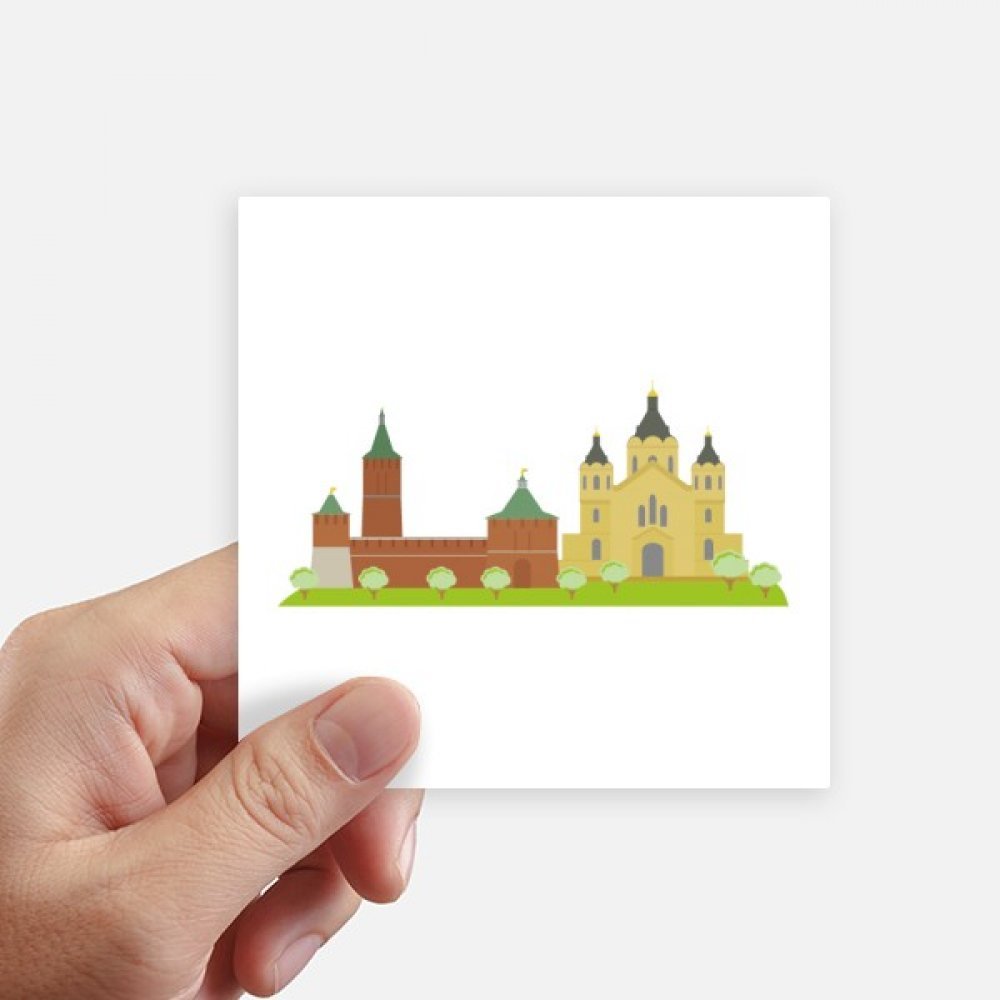 Autocollant Nijni-Novgorod étanche multicolore pour mur et moto