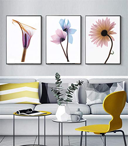 Peinture plante scandinave pour décoration chambre enfants et salon cosy