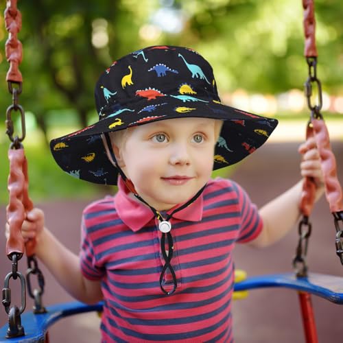 Baby Sun Hat for Boy Girl Toddler,Kids Summer UPF 50+ UV Protection Hat Wide Brim Beach Bucket Cap3