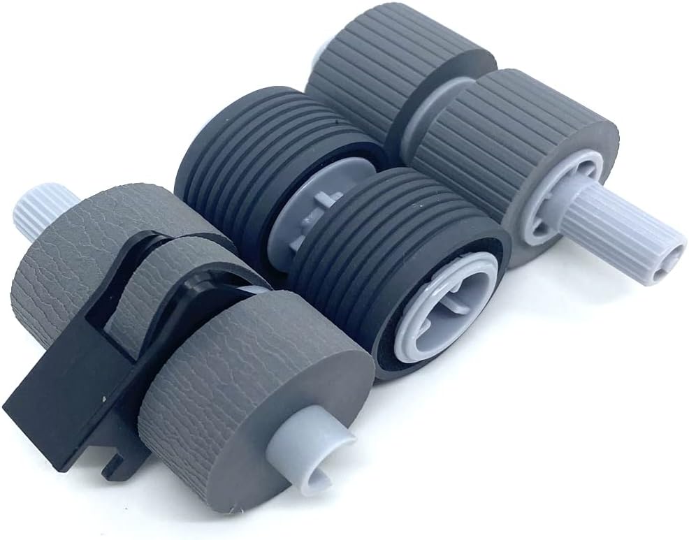 ZHOUHONG Scanner Brake Pick Roller Set for Fujitsu Fi-6670 Fi-6770 Fi-6770A Fi-5650C Fi-5750 Fi-5650 Fi-6750 Fi-6750S
