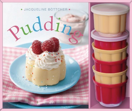 Pudding-Set: Buch und 6 passende Puddingförmchen Pudding-Set: Buch und 6 passende Puddingförmchen
