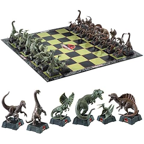 Noble Collection Jurassic Park Chess Set Cover