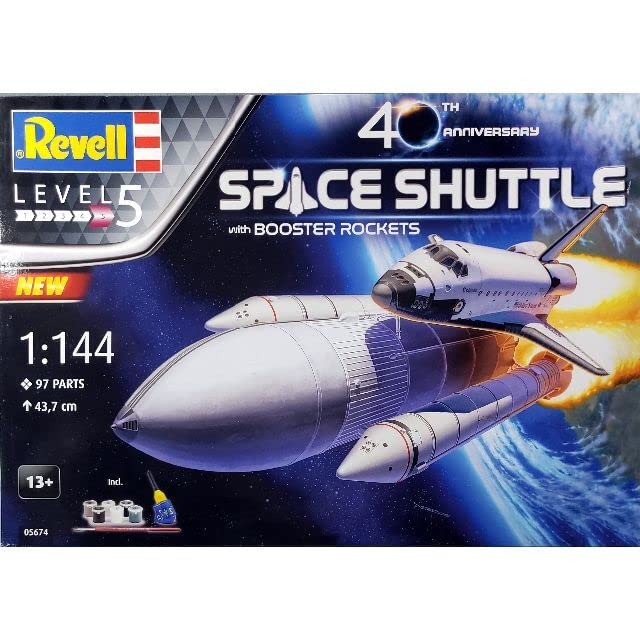 スペースシャトル 40周年記念 ブースターロケット付 1/144 ドイツレベル Amazon.co.jp: スペースシャトル 40周年記念 ブースターロケット