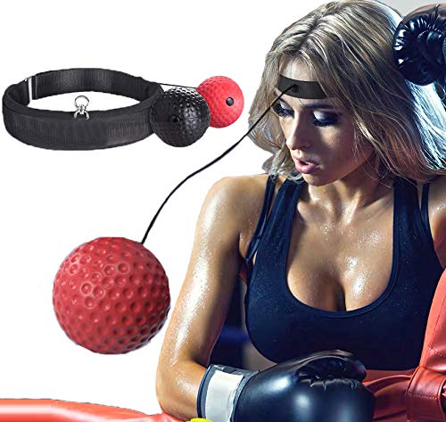 iZOSEN Bolas de boxeo Reflejo Cover