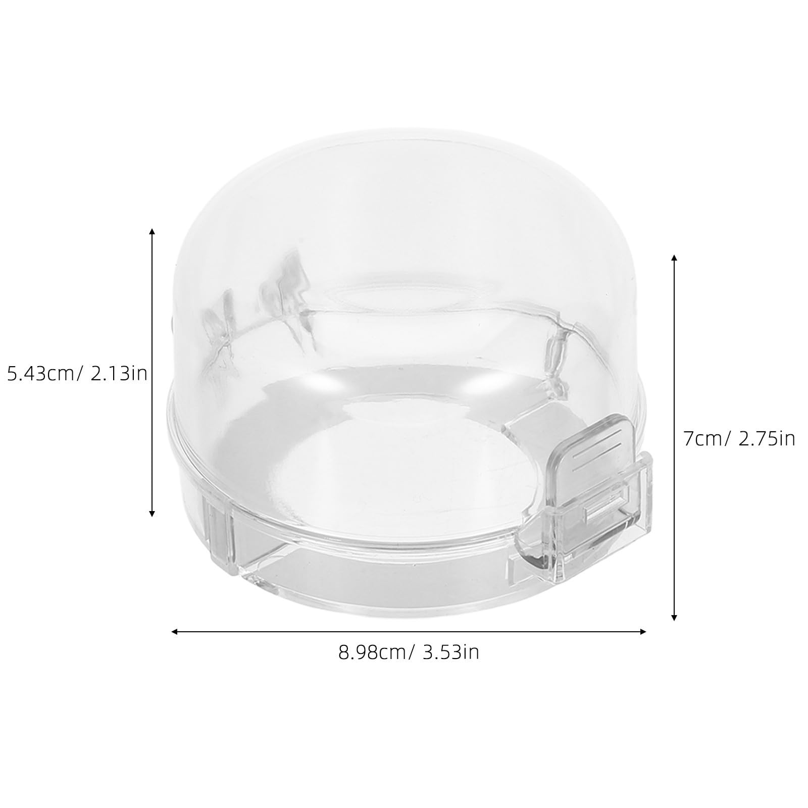 Mikikit 12 Pièces Protection Étanche pour Boutons de Cuisinière à Gaz Résistante Chaleur aux Taches Couverture de Sécurité pour Usage Domestique
