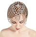 Produktbild ArtiDeco 1920s Stirnband Damen Haar Kette Gatsby Kostüm Accessoires 20er Jahre Flapper Blinkendes Haarband