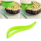 Estone 2pcs New Cake Pie Slicer Sheet Guide Cutter Server Bread Slice Knife Kitchen Gadget