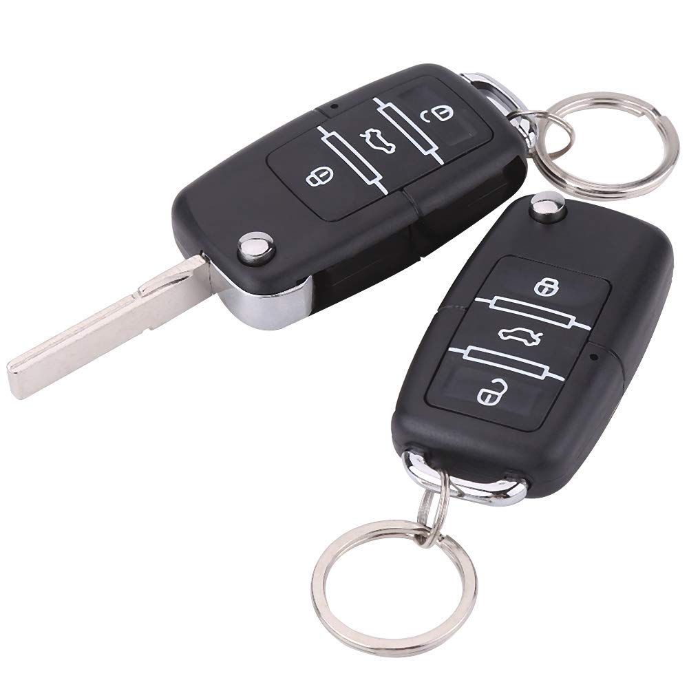 Yctze Kit di controllo centralizzato remoto sostituzione per sistema di accesso senza chiave con serratura universale sostituzione per auto chiusura centralizzata telecomando golf 3 telecomando per a