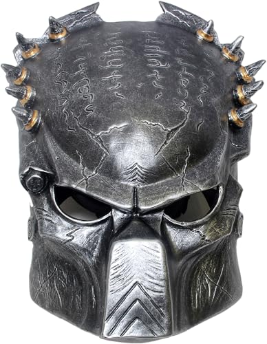 Generic Resin Predator Wolf Cosplay Mask for Halloween Party Costume, 26CM*19CM, Black