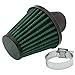 Produktbild Possbay 35mm Universal Motorrad Luftfilter Sportluftfilter waschbar Motoreinlass Filter