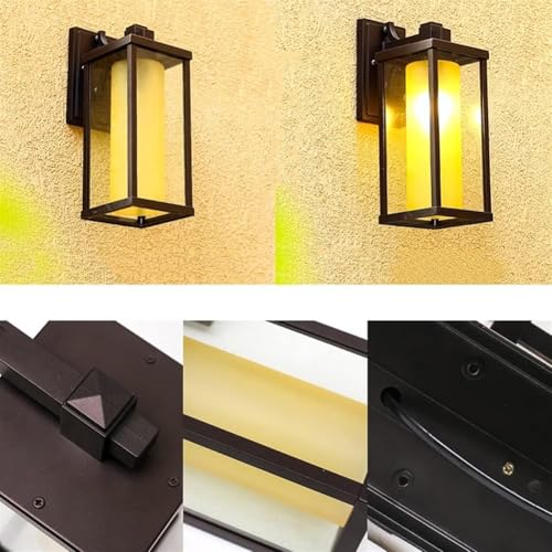 Éclairage extérieur étanche rectangulaire avec lampes murales de qualité supérieure - 3