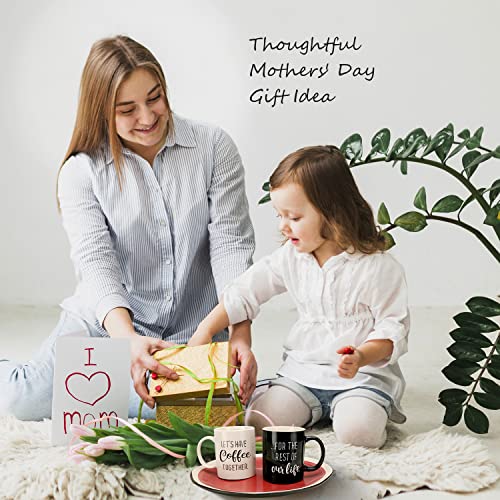 Fathers Day Gift Lets Have Coffee Together Mugs Set 11 Oz, Engagement Gifts For Couples - Mr And Mrs Wedding Bridal Shower Gifts Newlywed Anniversary For Wife Friend Couples Mugs #TOP7