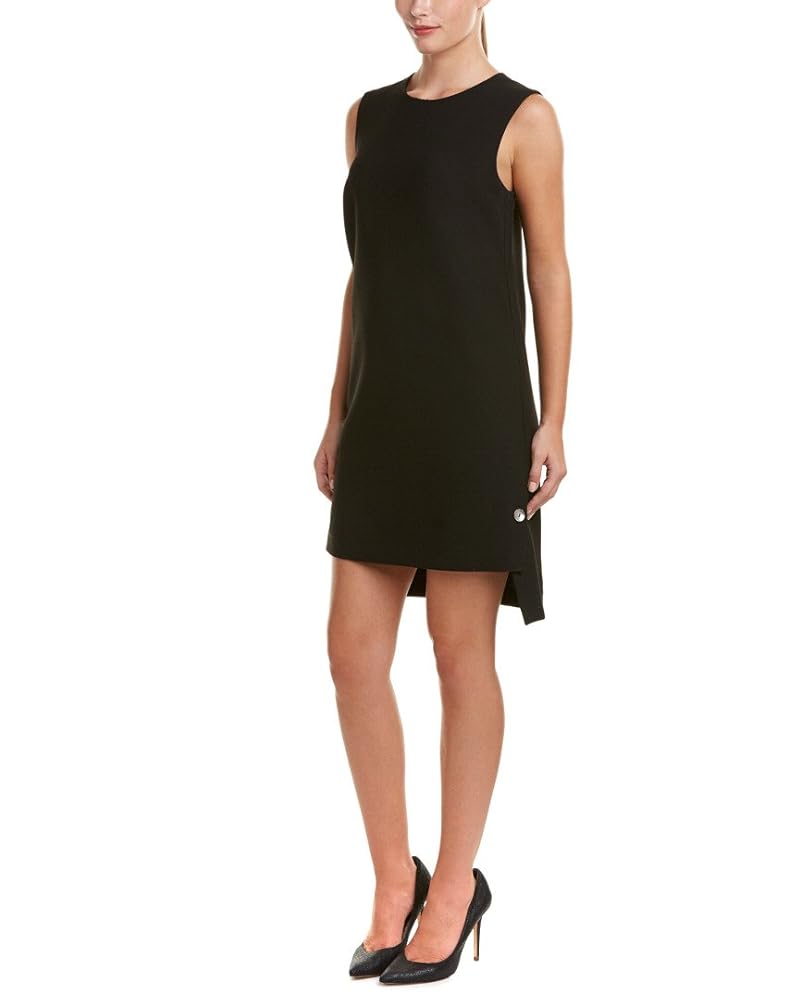 Nicole Miller ニコルミラーコレクション✨ストレッチドレス M 黒 Nicole Miller Women's Stretchy Tech Sleeveless Shift Dress