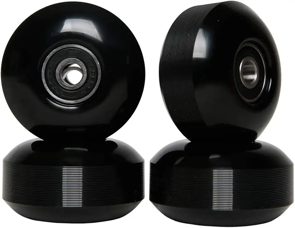 FREEDARE Skateboard Wheels 52mm and Bearings, Spacers Installed 92A for Street Tricks(Pack of 4)