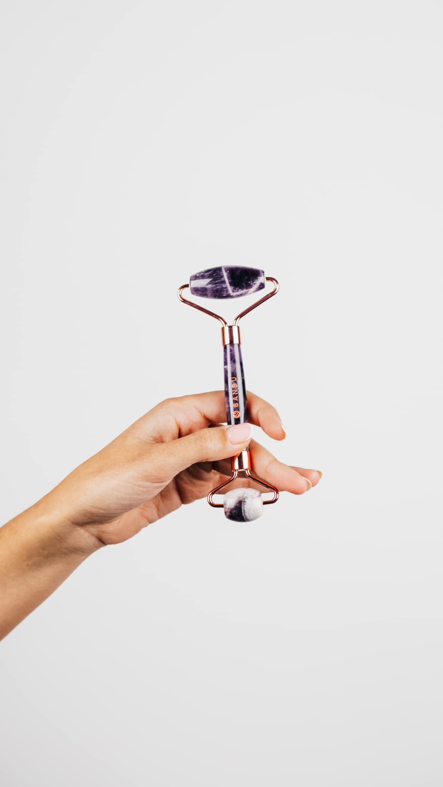 Banbu Rotolo Di Giada Ametista Facciale Anti-Acne.-image