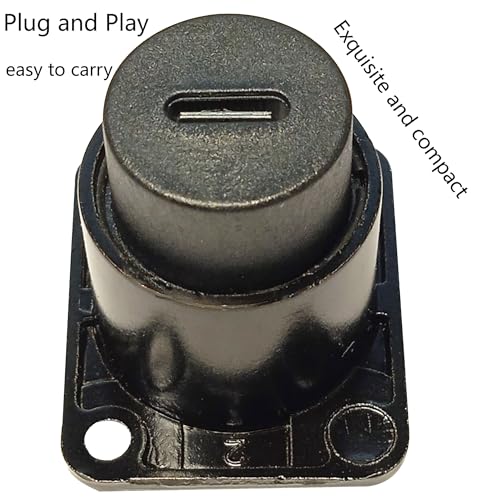 Adaptador Hembra Tipo-C 3.1 Montaje Panel D miniatura 7