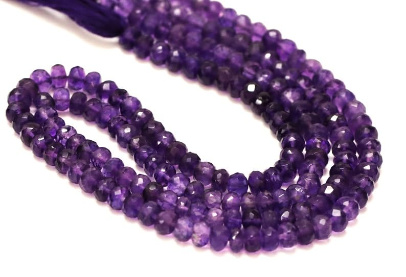 Améthyste naturelle de 5 mm pour créer vos colliers d'initiation et bijoux de méditation DIY - 6
