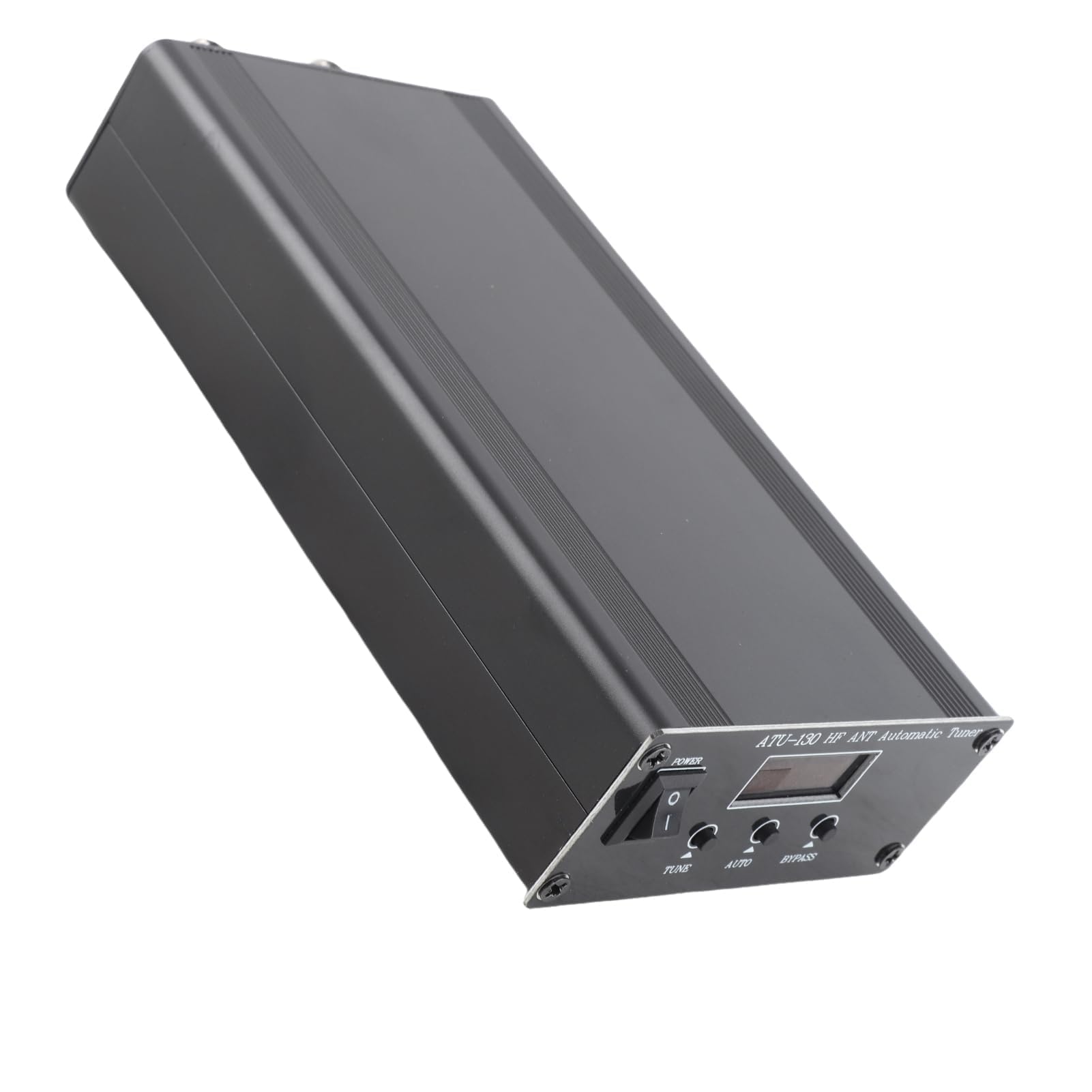 ATU 130 Miniaturowa Krótka Fala Automatyczna Tuner Antenowy 10 15 VDC OLED Display Aluminium Stopowa Skorupa 1,8 do 50 MHz