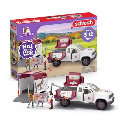 Mobile Tierärztin mit Anhänger für Kinder