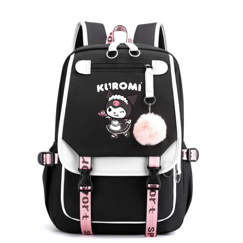 Buy Goodern Compatible for My Melody Kuromi Backpack with USB Charging