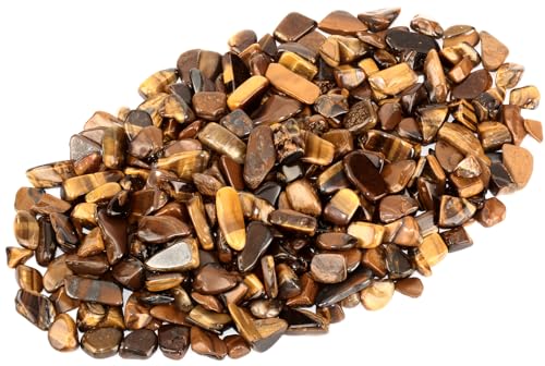 Image of ZenQ 1 lb Crystal Chips, Tumbled Stone Chips for Crafts | Polished, Undrilled Gemstones for Resin Art, Vase Filler, Plant Decor, Candle Making, and DIY Projects