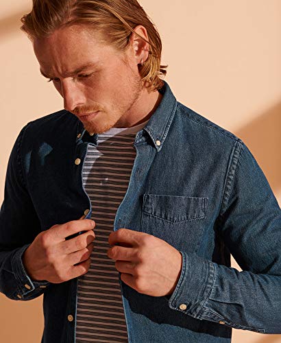Superdry Classic Denim B.D Shirt Camicia