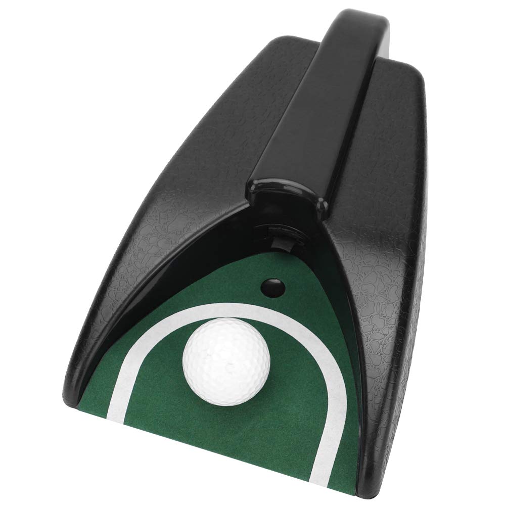 Kodrily Ball Return Putting Machine, Cup with Automatic Ball Return, Plastic Automatic Putting Cup Return Machine, Putting Ball Returner for Indoor Outdoor Garden Lawn Practice